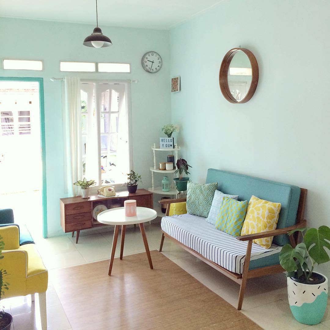 41 New Desain Ruang Tamu Rumah Kecil Trend Masa Kini