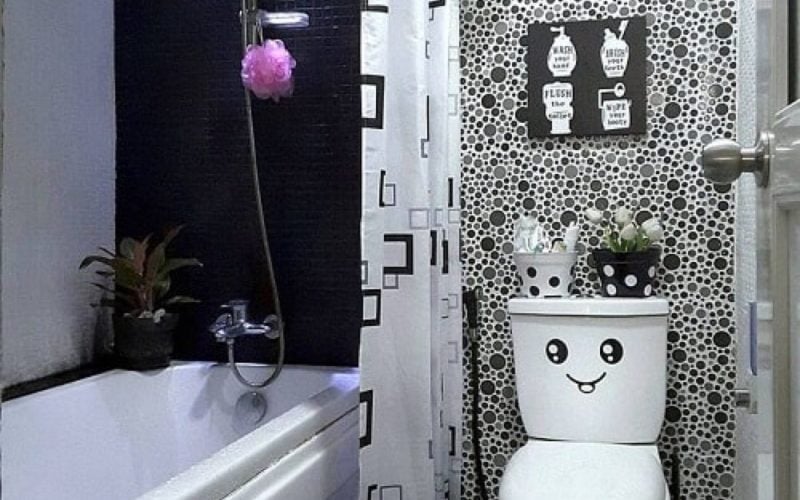 43 Inspirasi Desain Kamar Mandi Ruangan Kecil Paling Terkenal