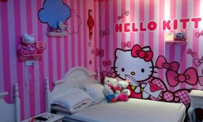 44 Kumpulan Desain Kamar Tidur Hello Kitty Paling Banyak di Cari