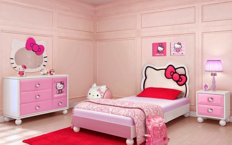 45 New Desain Kamar Tidur Anak Perempuan Unik Kreatif Deh