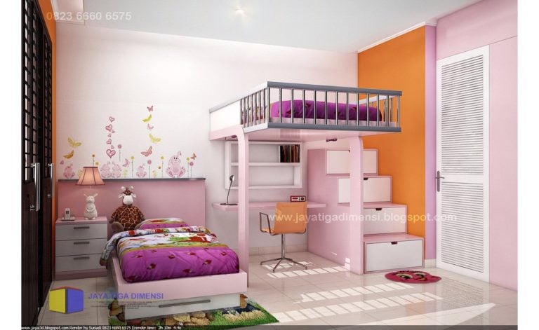 49 Inspirasi Desain Kamar  Tidur  Perempuan  Istimewa Banget  