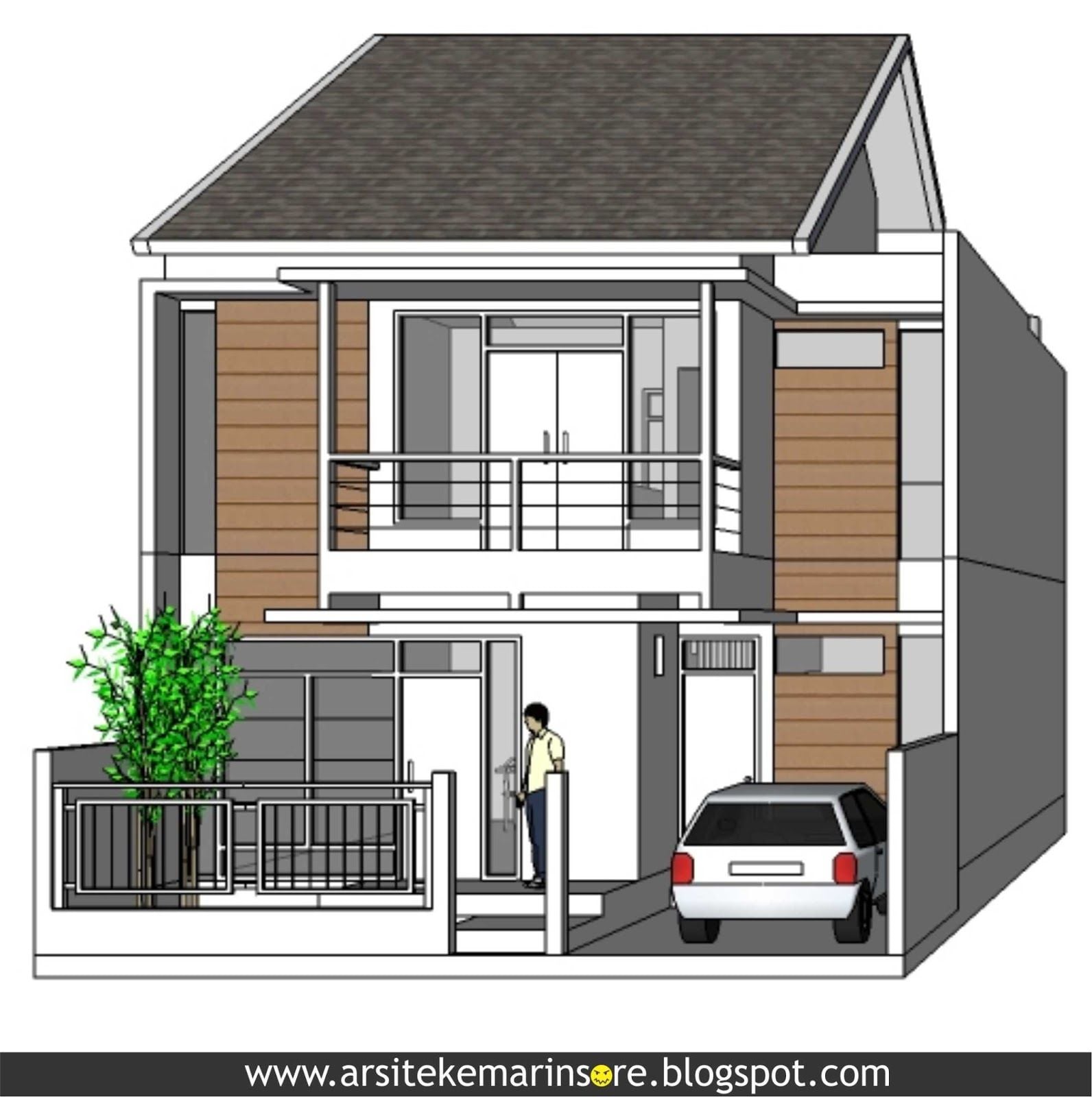 50 New Desain Teras Rumah Lebar 5 Meter Istimewa Banget