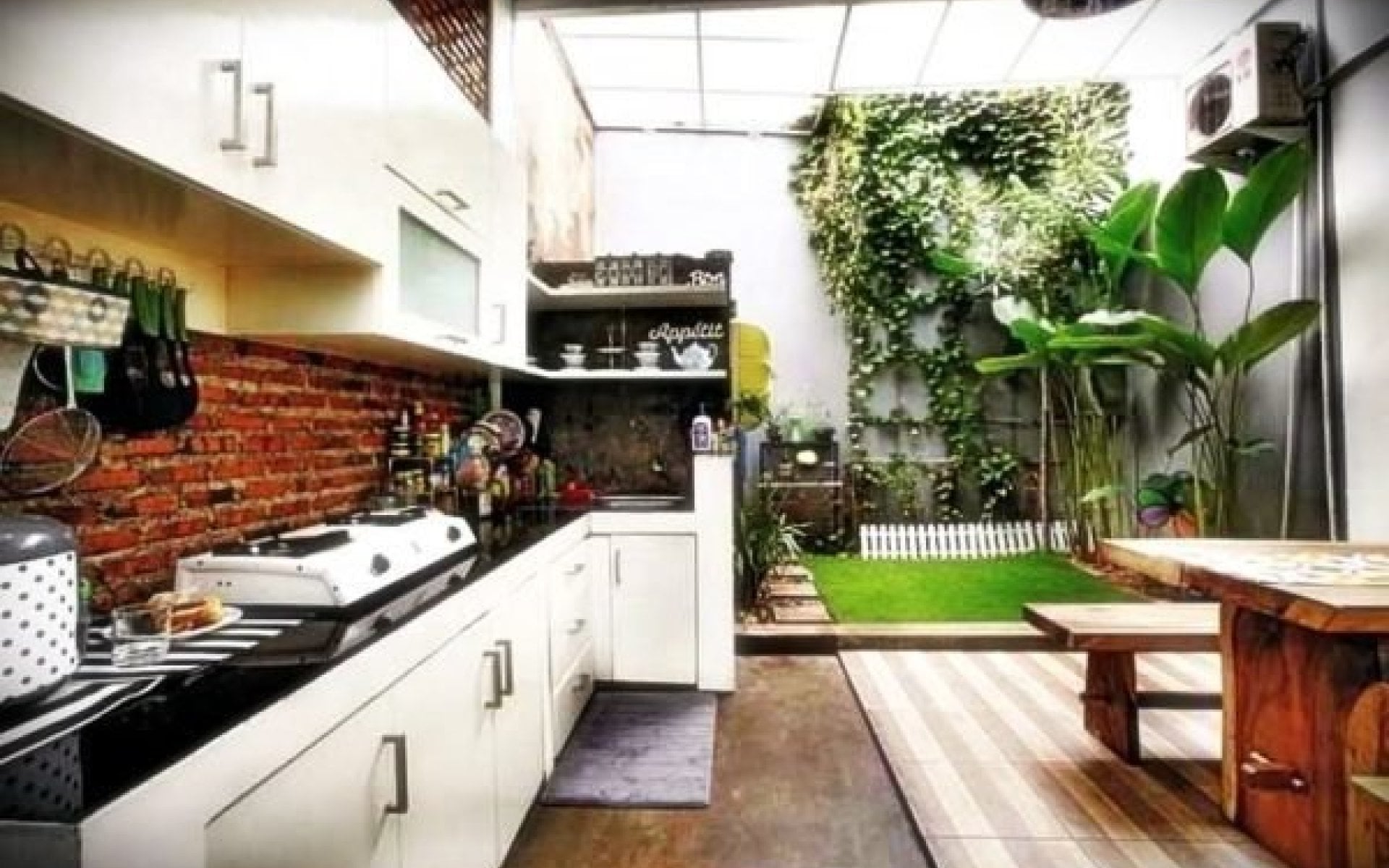 56 Inspirasi Desain Dapur Dekat Taman Belakang Yang Belum Banyak Diketahui