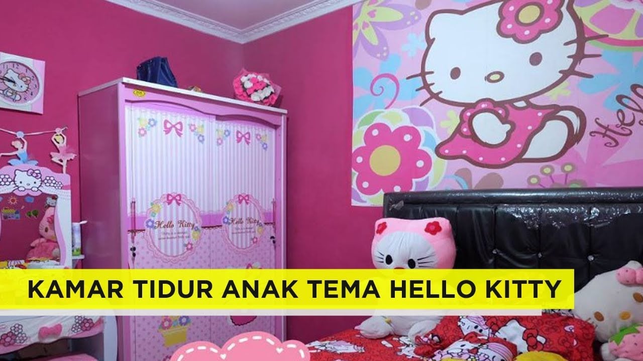 56 New Desain Kamar Tidur Anak Perempuan Hello Kitty Yang Belum Banyak Diketahui