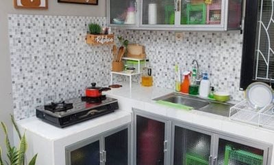 63 New Desain Dapur Cor Minimalis Trend Masa Kini