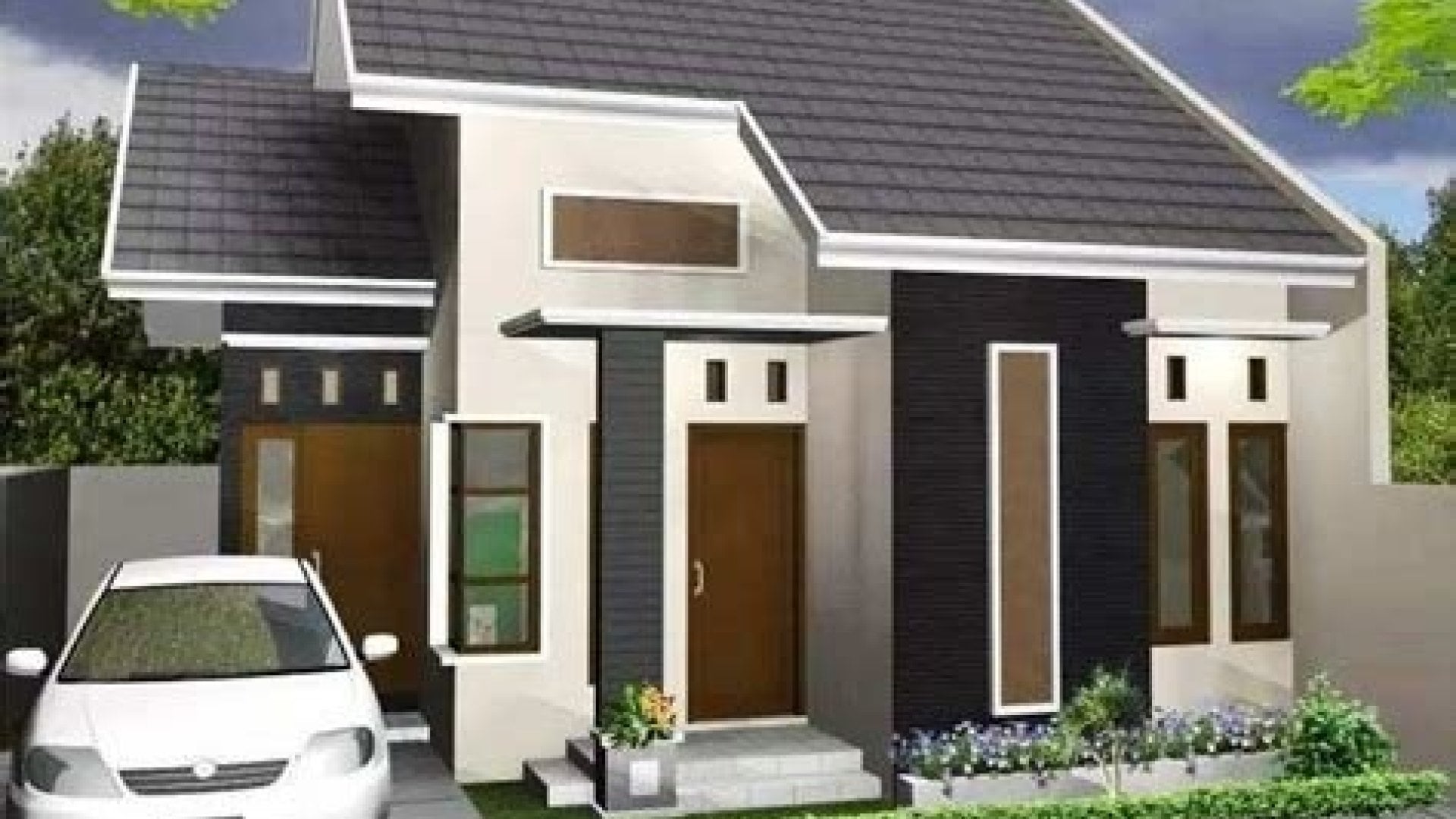 64 Gambar Desain Teras Rumah Minimalis Type 45 Terlengkap