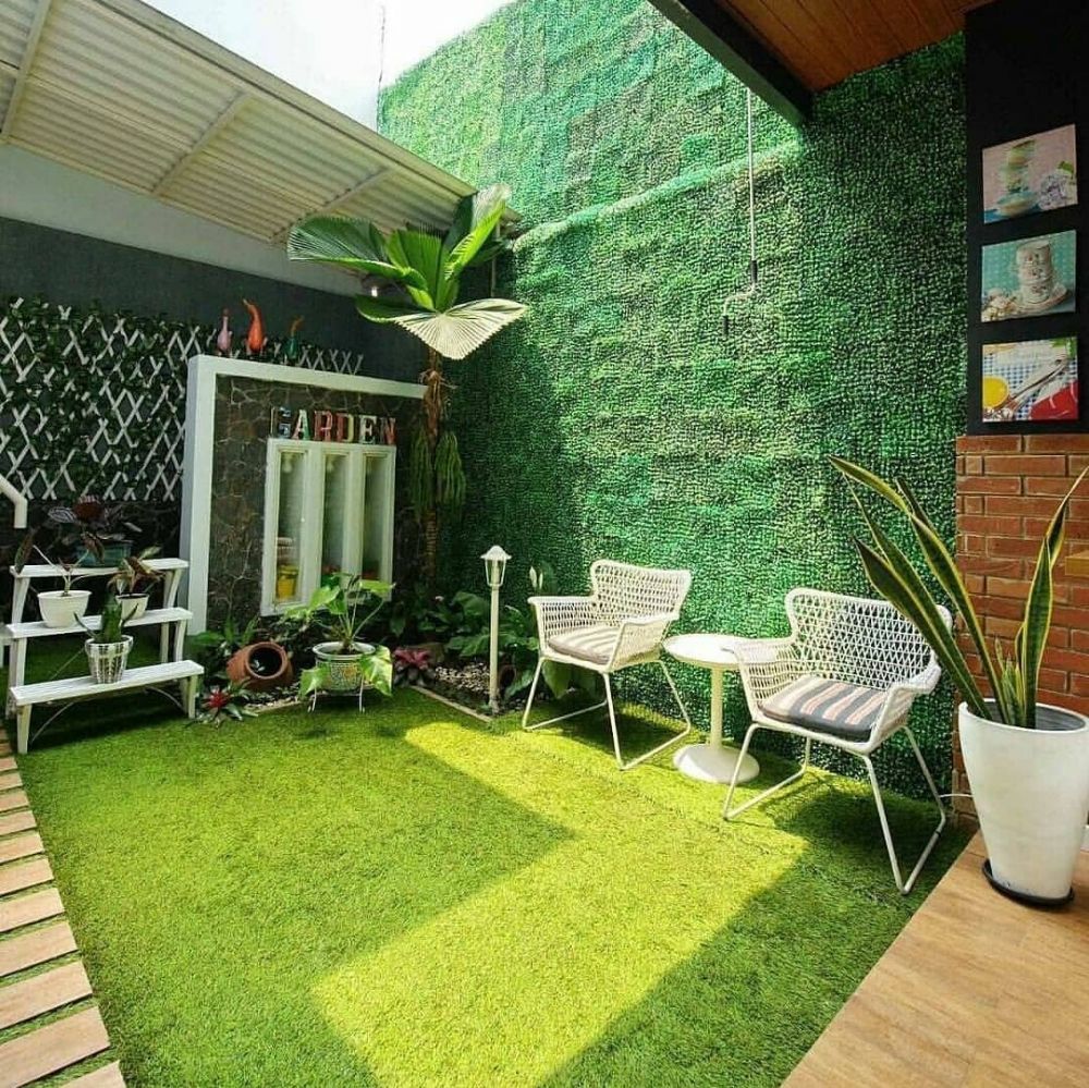 65 Inspirasi Desain Taman Minimalis Trend Masa Kini