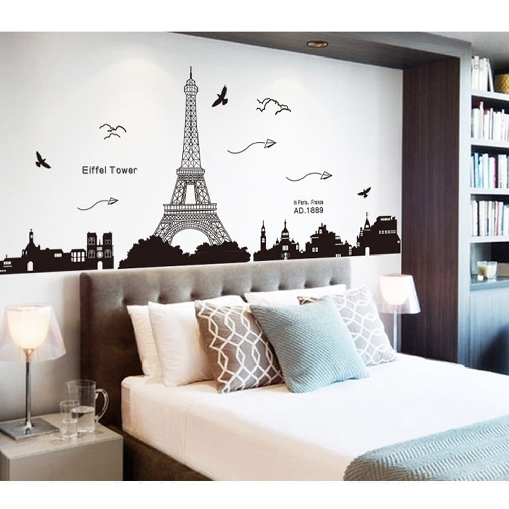 68 Ragam Seni Desain Kamar Tidur Tema Paris Paling Banyak di Cari