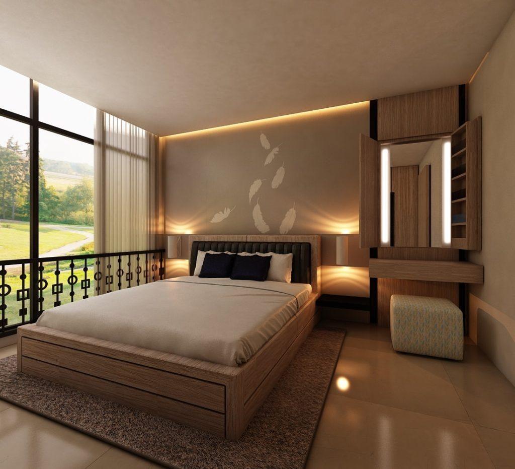 69 Ide Cantik Desain Tempat Tidur Modern Istimewa Banget