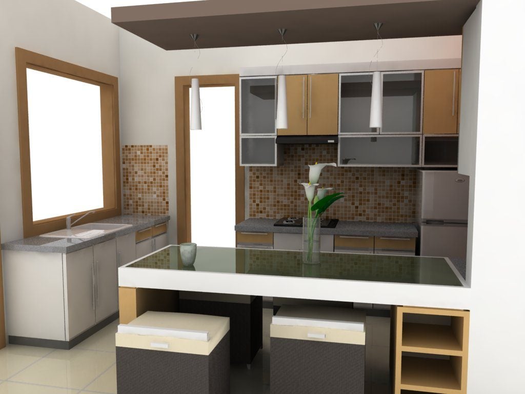 69 Kumpulan Desain Dapur Minimalis 3x3 Sederhana Paling Terkenal Arcadia Design Architect