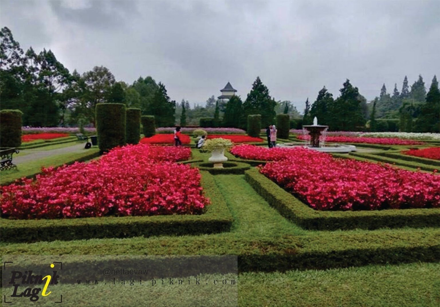 69 Populer Desain Taman  Bunga  Nusantara Paling Populer di 