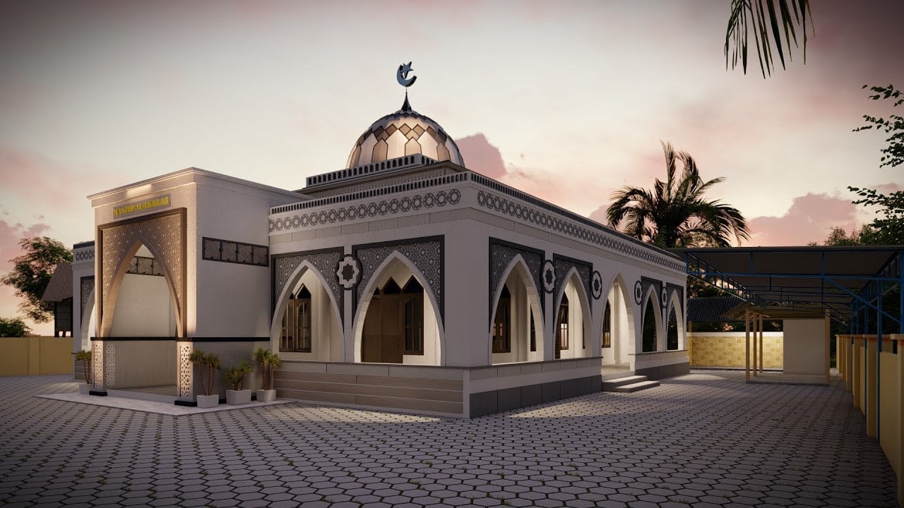70 Kumpulan Desain Teras Masjid Terlengkap
