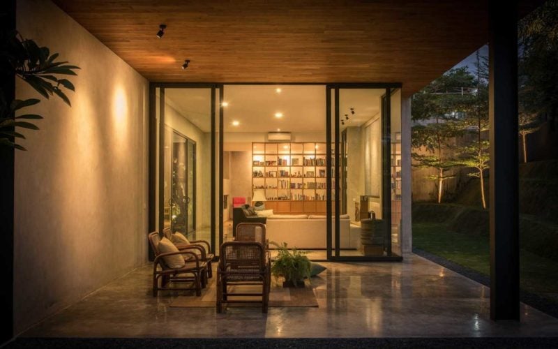 73 Kumpulan Desain Teras Belakang Rumah Modern Kreatif Deh