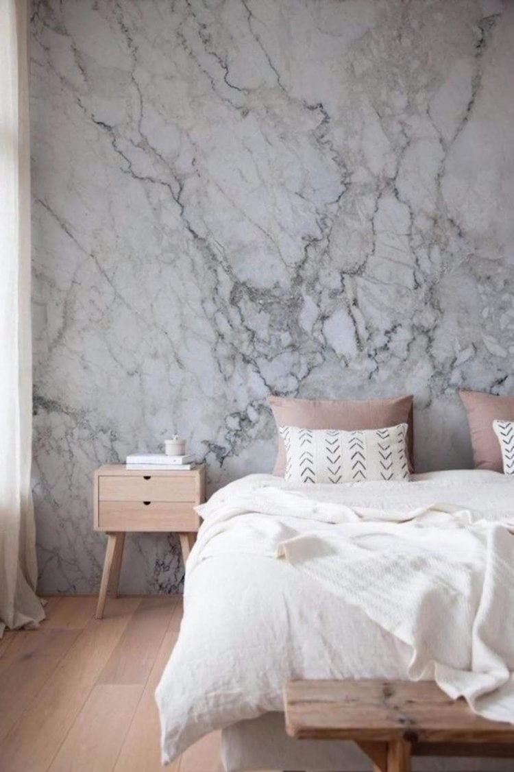 76 Trendy Desain Wallpaper Dinding Kamar Tidur Minimalis Paling Populer di Dunia