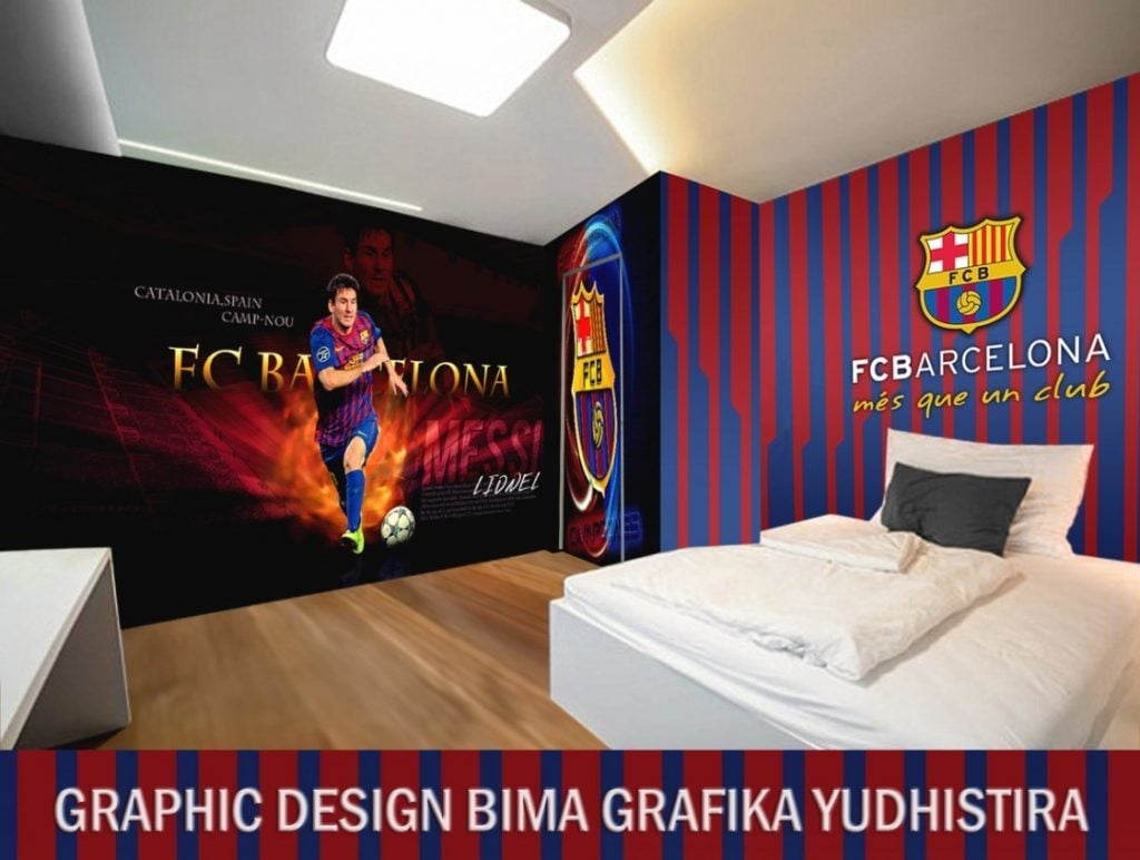 88 Ide Cantik Desain Kamar Tidur Fc Barcelona Yang Wajib Kamu Ketahui