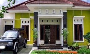 88 Ragam Seni Desain Teras Rumah Warna Biru  Paling Populer 