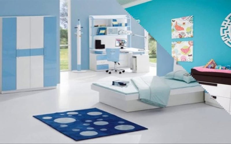 99 Populer Desain Kamar Tidur Cat Biru Trend Masa Kini