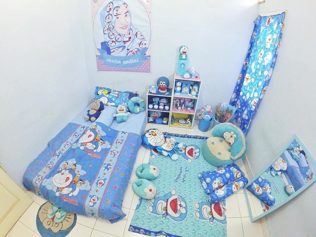 12 Kumpulan Dekorasi Kamar Tidur Serba Doraemon Istimewa Banget