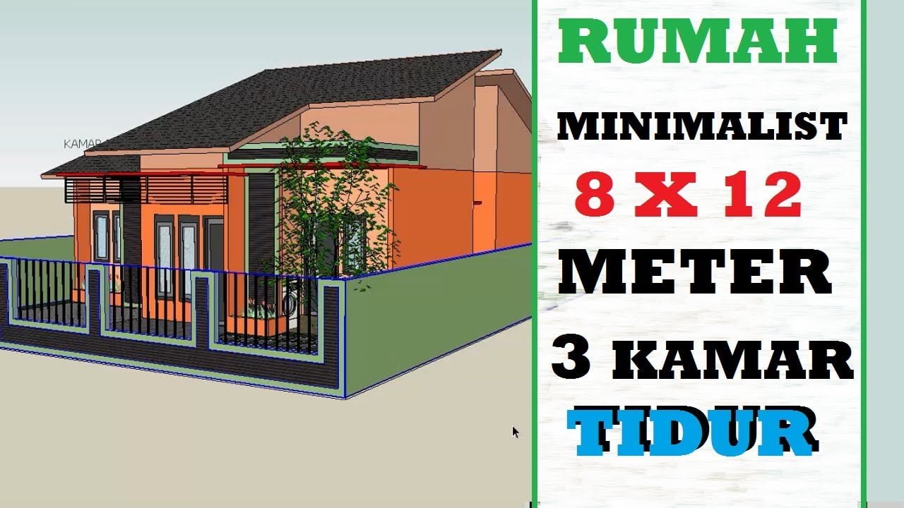 13 Trendy Desain Rumah Minimalis Ukuran 8x11 Meter Kreatif Deh