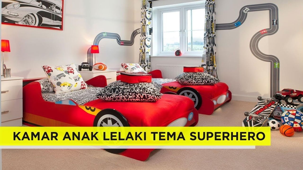 15 Inspirasi Dekorasi Kamar Tidur Anak Cowok Paling Populer di Dunia