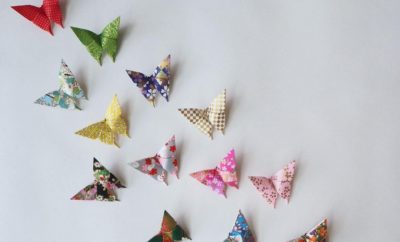 17 Ide Cantik Dekorasi Kamar Tidur Origami Kreatif Deh