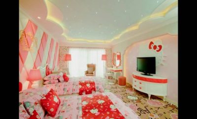 20 Ide Cantik Desain Kamar Minimalis Hello Kitty Trend Masa Kini