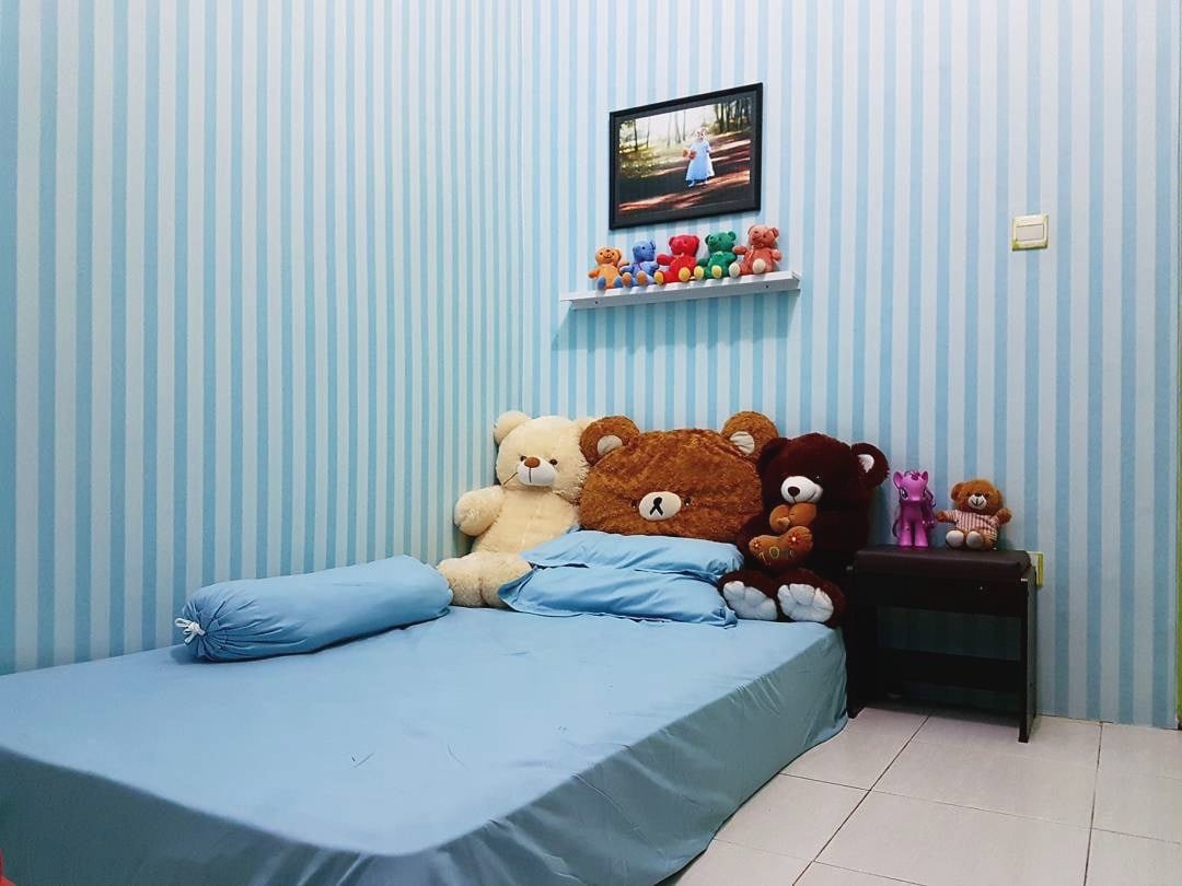 22 Ide Cantik Desain Cat Kamar Tidur Warna Biru Kreatif Deh