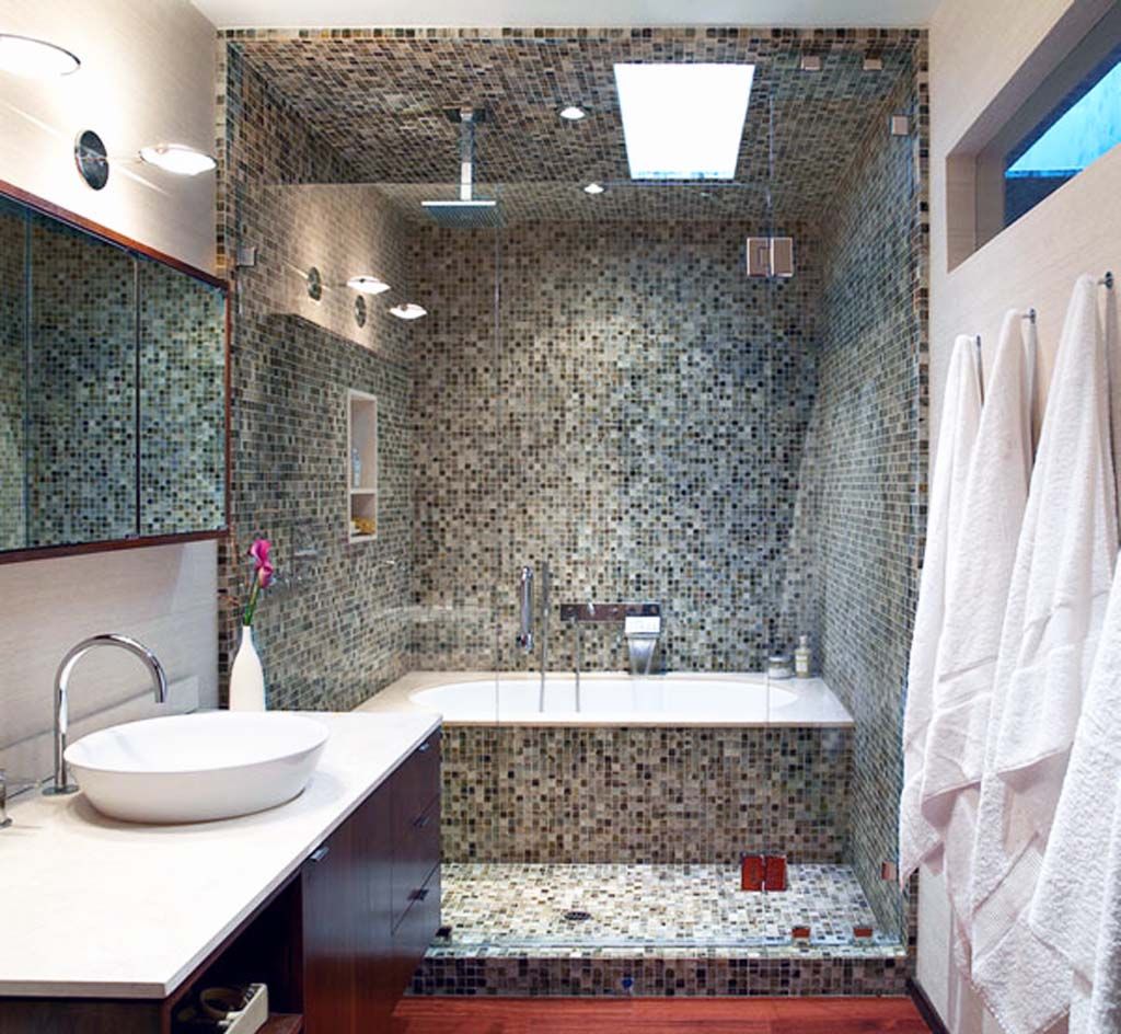 22 Ide Cantik Desain Kamar Mandi Pakai Bathtub Paling Populer di Dunia