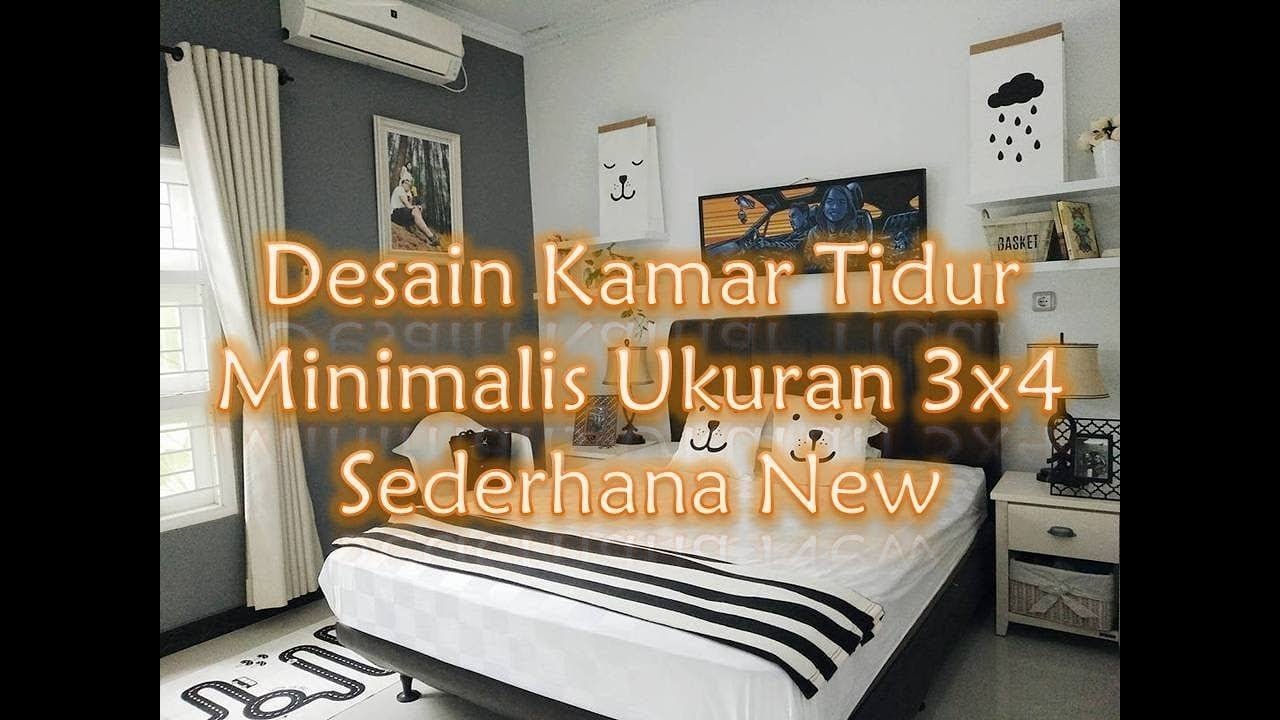 23 Populer Desain Interior Kamar Tidur Minimalis Ukuran 3X4 Paling Terkenal