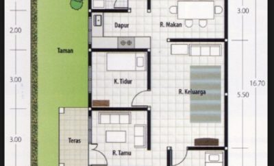 24 Trendy Desain Rumah Minimalis Ukuran 6x12 Meter Paling Terkenal