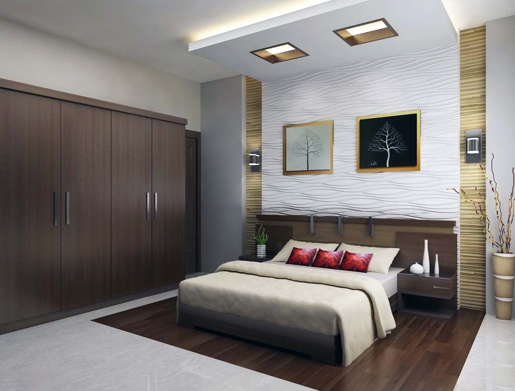 28 Ide Cantik Desain Interior Kamar Tidur Dengan Kamar Mandi Terlengkap