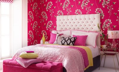 28 Ragam Seni Dekorasi Kamar Tidur Nuansa Pink Istimewa Banget