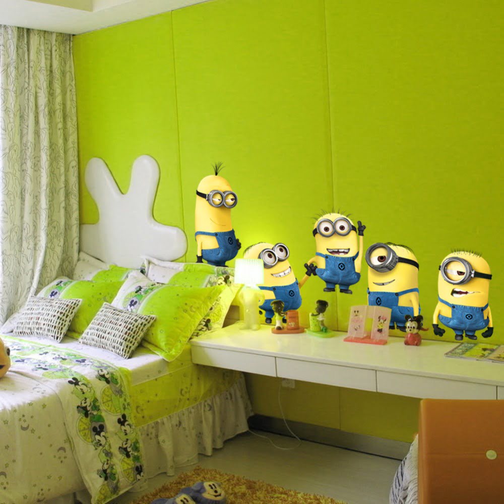 Dekorasi Kamar Tidur Gambar Minion