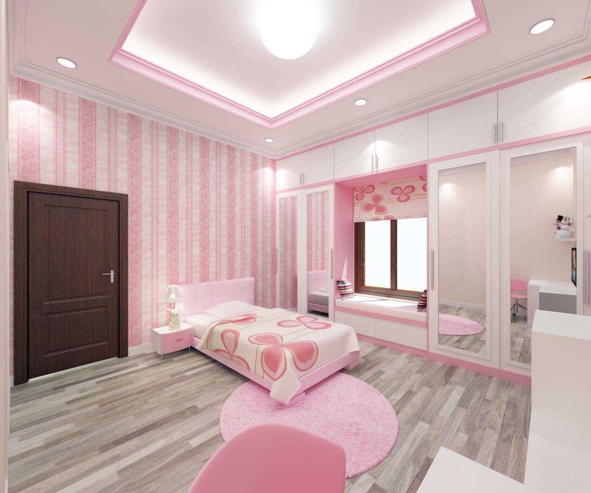 32 New Desain Interior Kamar Tidur Warna Pink Paling Banyak di Cari