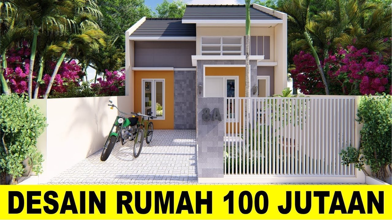 64 Desain Rumah Minimalis Budget 100 Juta Terbaru