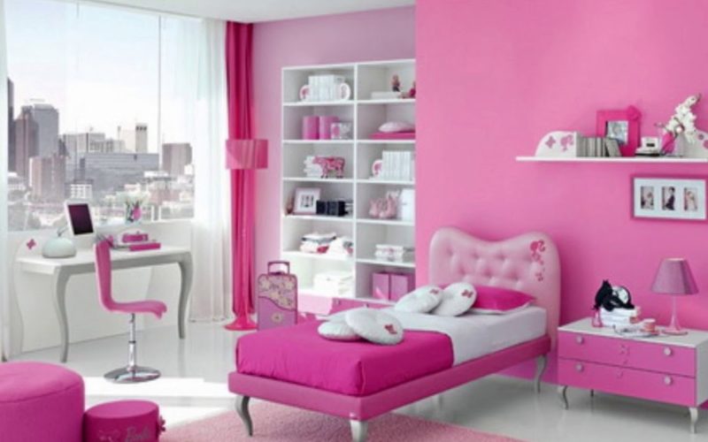 36 Trendy Dekorasi Kamar Tidur Sempit Warna Pink Paling Populer di Dunia