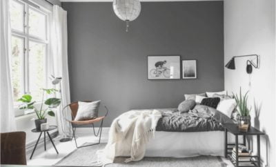 40 Trendy Desain Kamar Tidur Cat Abu Abu Yang Belum Banyak Diketahui