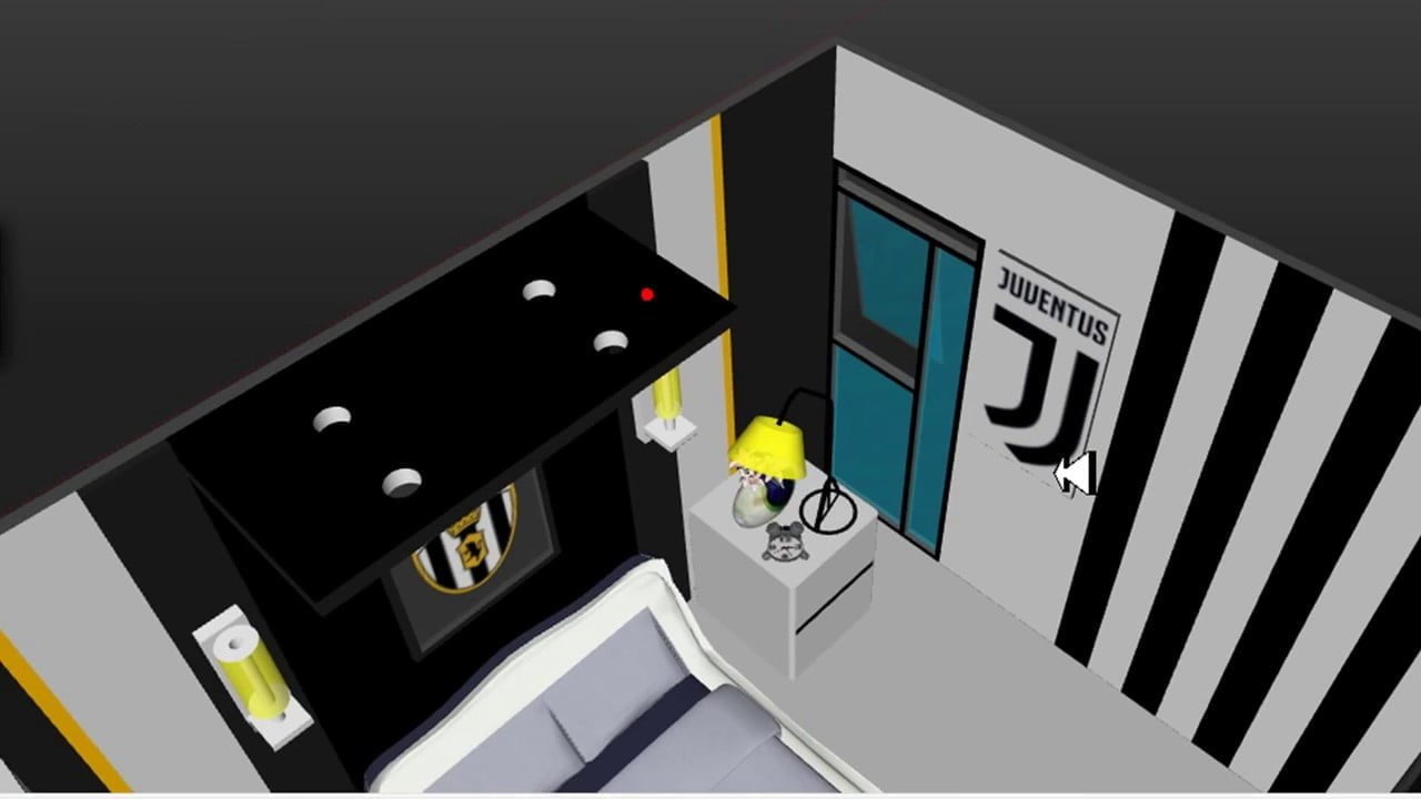 41 Gambar Desain Kamar Minimalis Juventus Paling Banyak di Cari