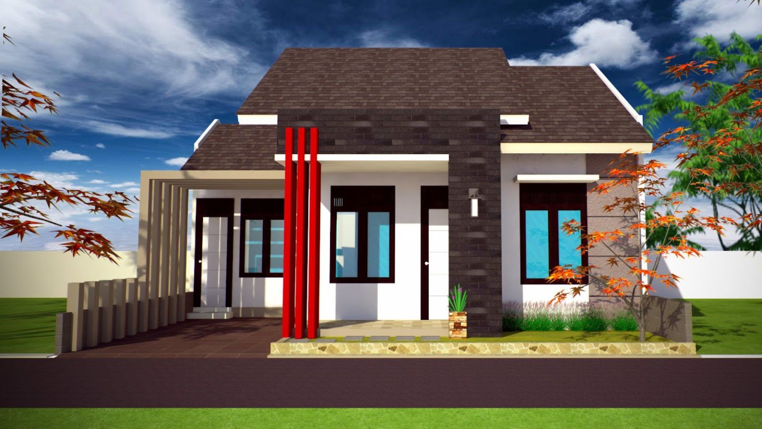 Desain Teras Depan Rumah Minimalis Modern