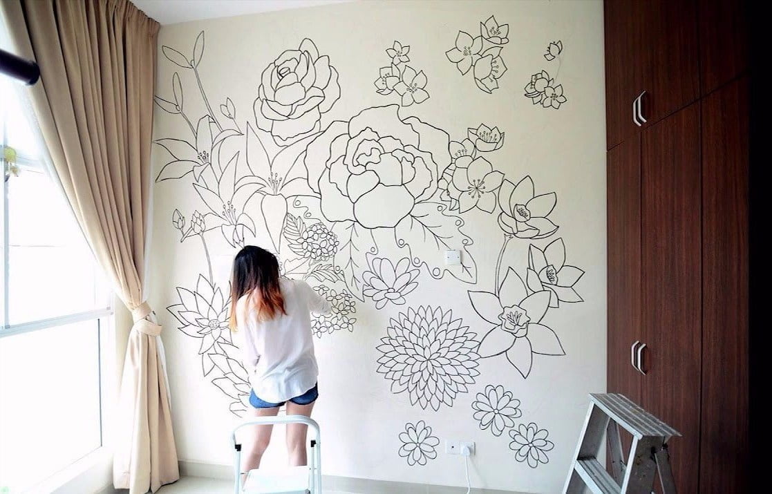 56 Ragam Seni Dekorasi Dinding Kamar Tidur Anak Remaja Yang Wajib Kamu Ketahui
