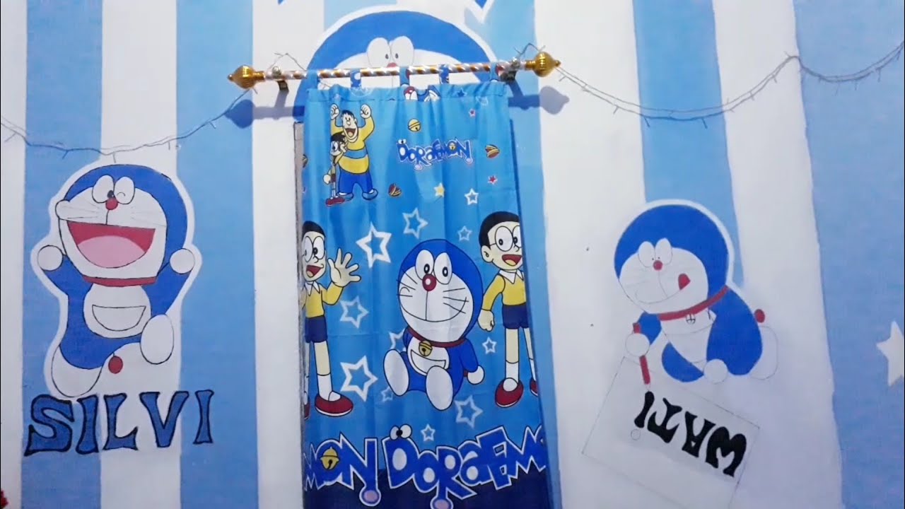 56 Ragam Seni Desain Cat Kamar Tidur Doraemon Terlengkap