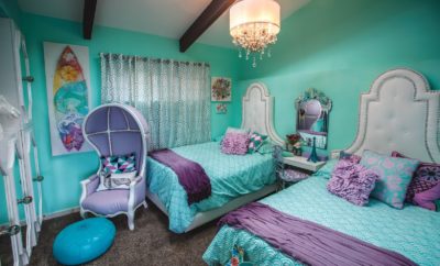 57 Ide Cantik Desain Kamar Tidur Cat Tosca Trend Masa Kini