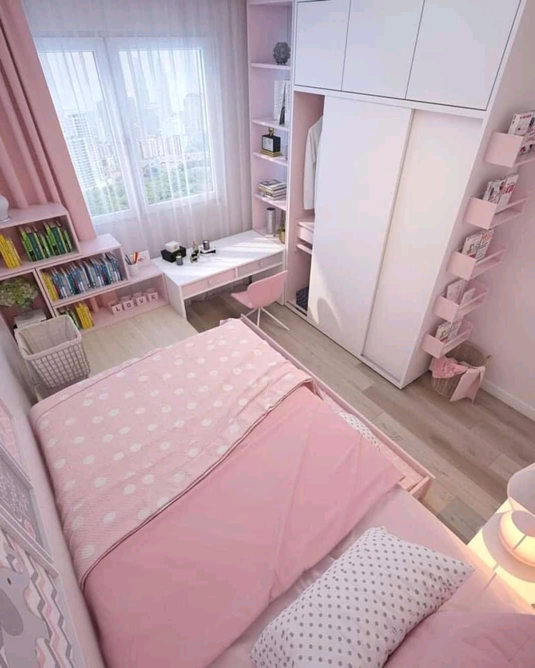 58 Ide Cantik Dekorasi Kamar Tidur Warna Pink Yang Belum Banyak Diketahui