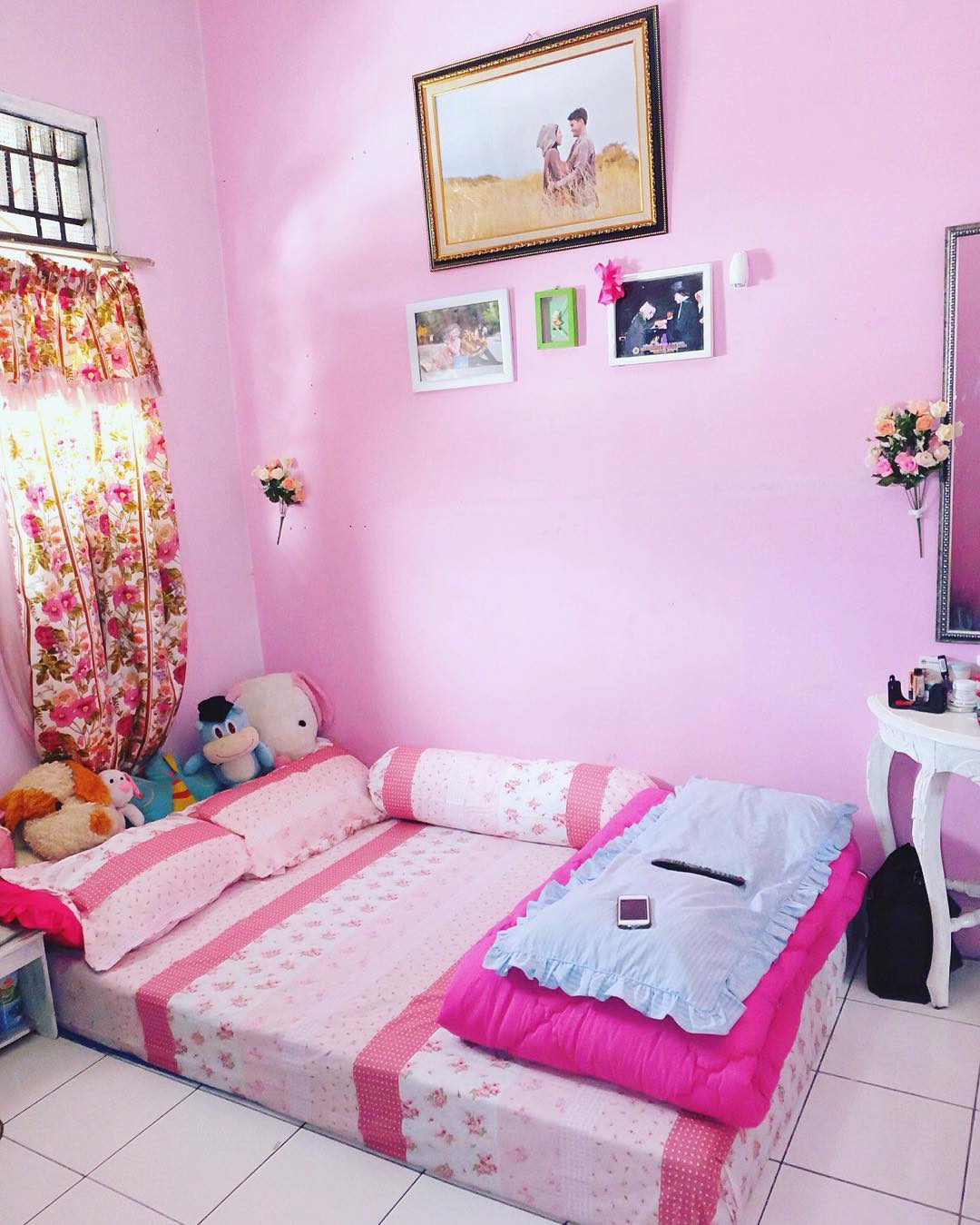 60 Populer Desain Kamar Tidur Anak Perempuan Warna Pink Trend Masa Kini