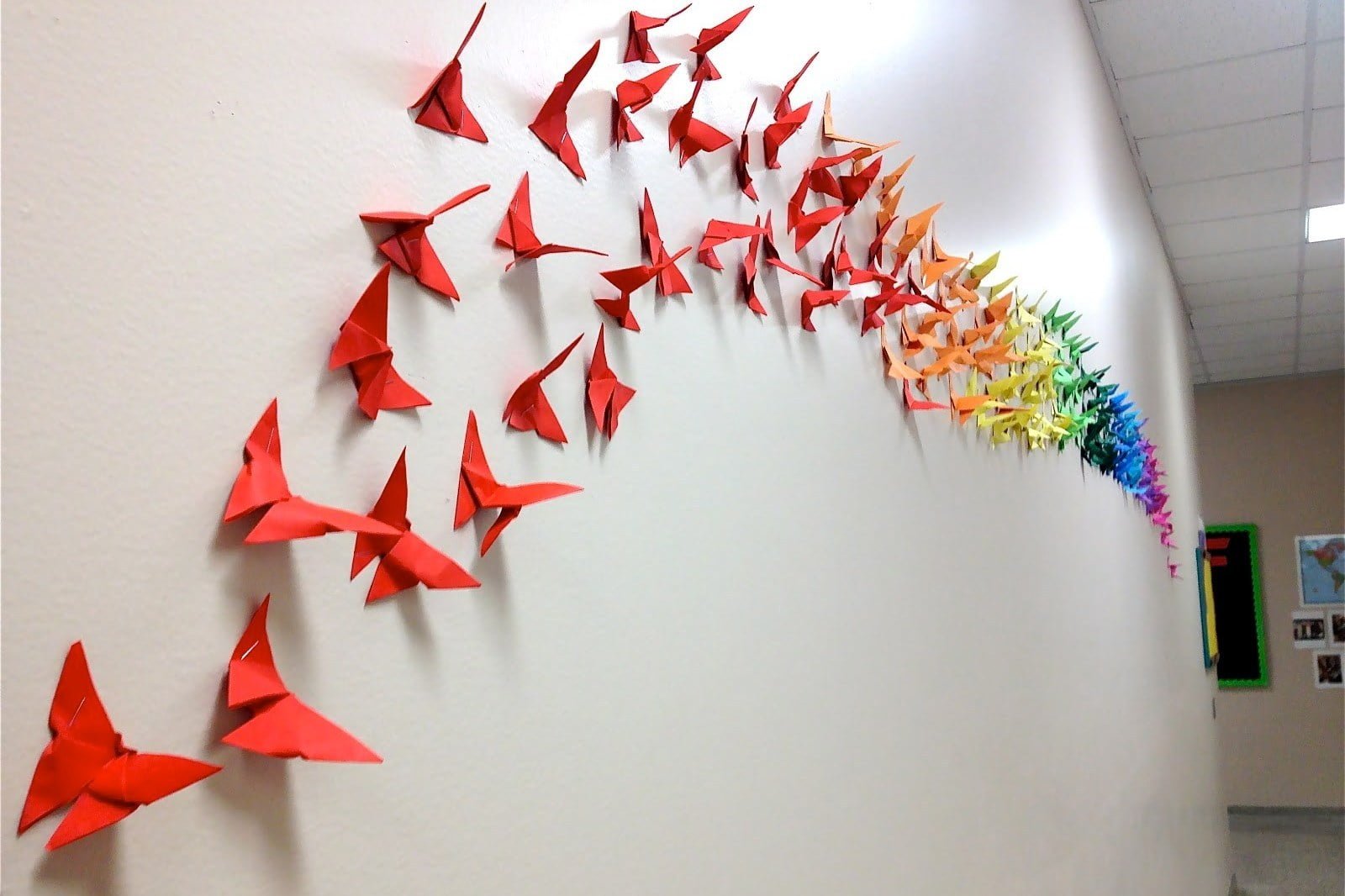 61 Populer Dekorasi Kamar Tidur Menggunakan Kertas Origami Istimewa Banget