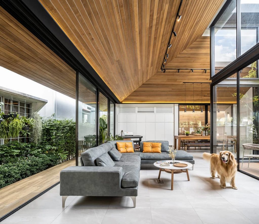 65 Ide Cantik Desain Teras Rumah Sebagai Ruang Tamu Paling Banyak di