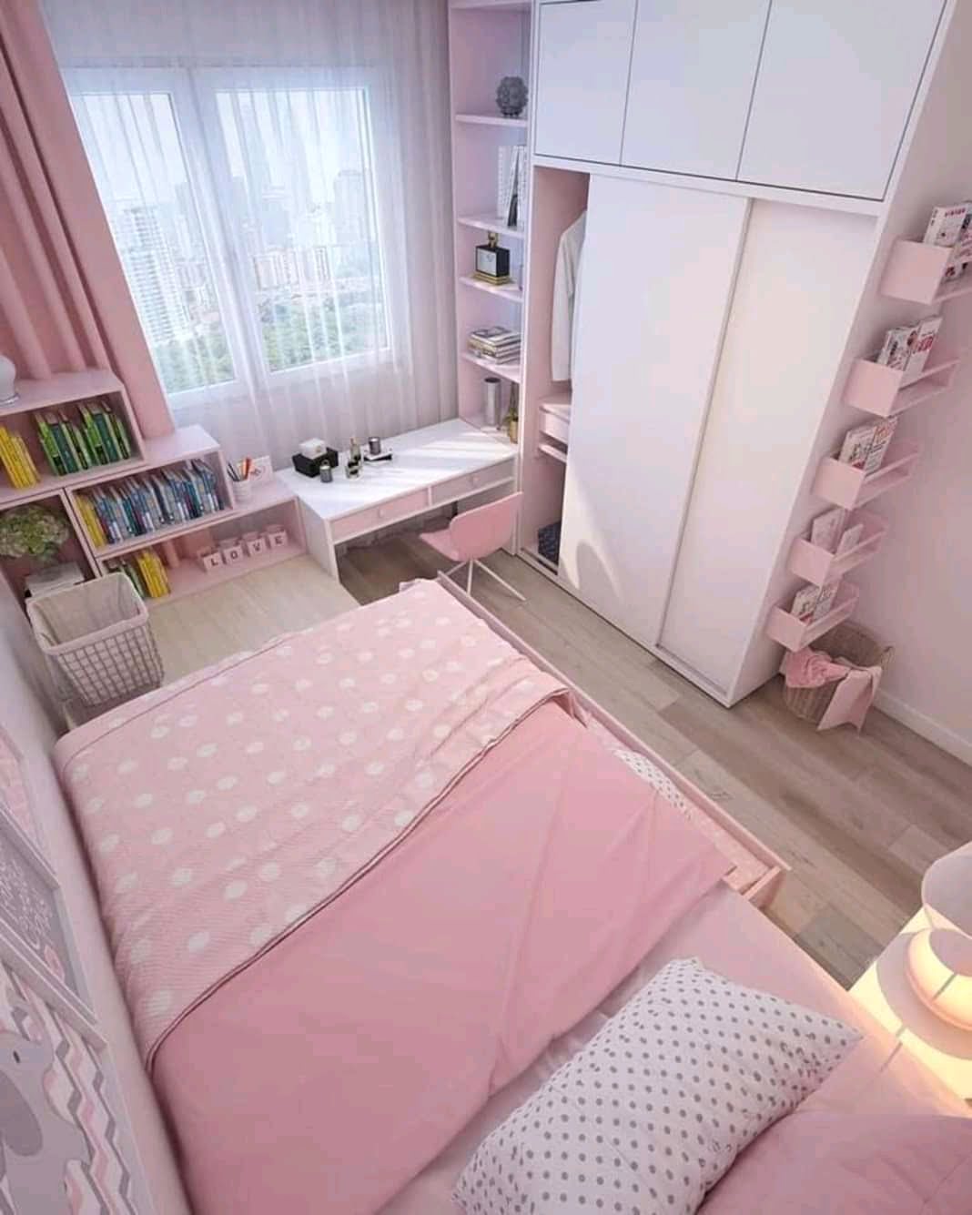 67 Ide Cantik Desain Kamar Tidur Anak Warna Pink Yang Wajib Kamu Ketahui