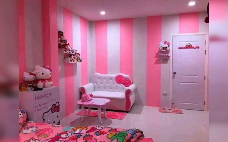 68 Trendy Desain Kamar Tidur Hello Kitty Sederhana Istimewa Banget