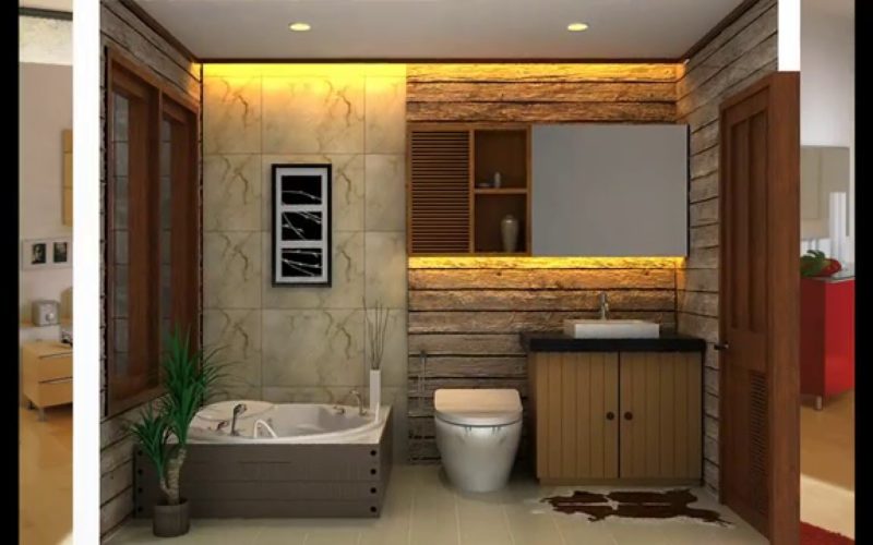 70 Ragam Seni Desain Kamar Tidur Plus Kamar Mandi Dalam Sederhana Kreatif Deh