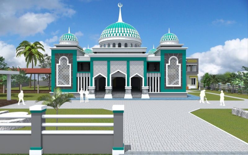 72 Gambar Desain Teras Masjid Minimalis Paling Banyak di Cari